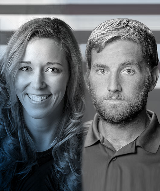 Meagan Kalmoe and Seth Wheel